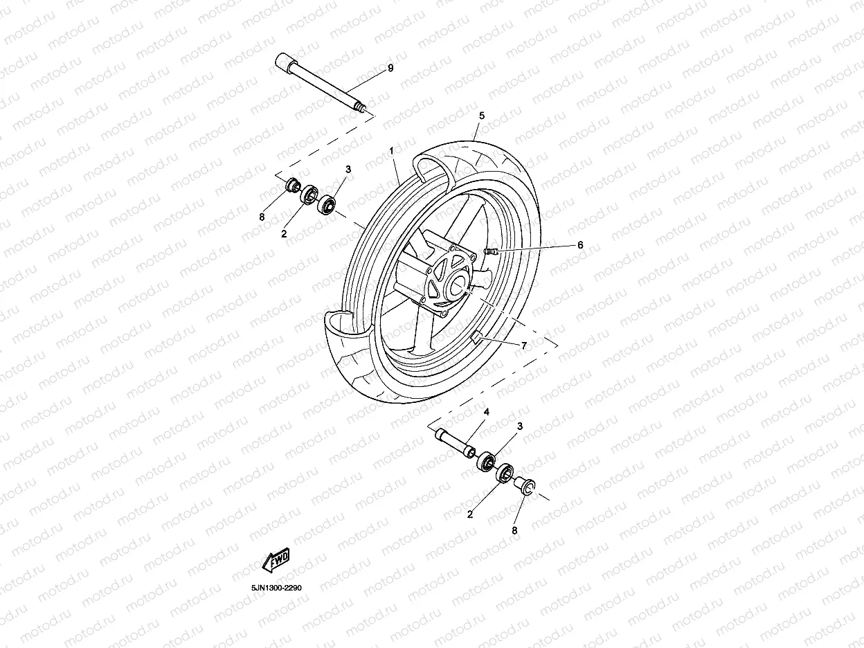 FRONT WHEEL