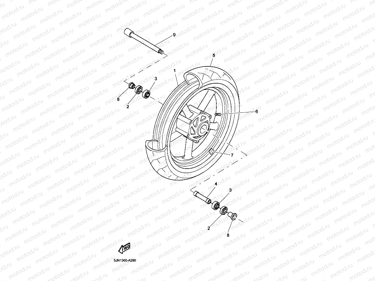 FRONT WHEEL