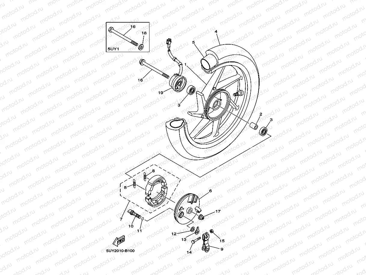 Front wheel