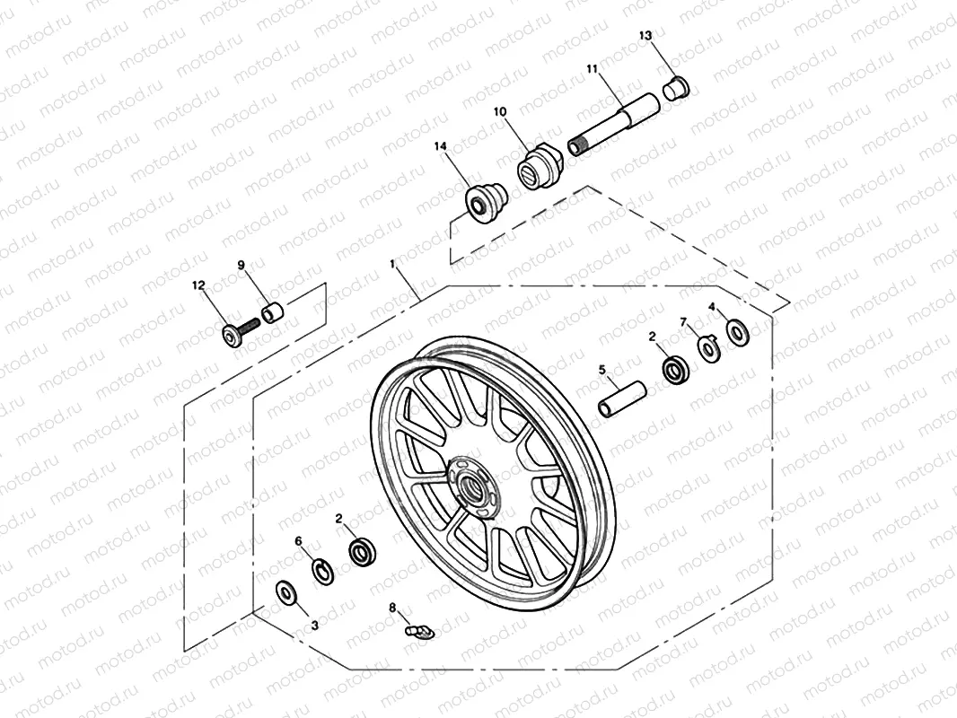 Front Wheel 468390