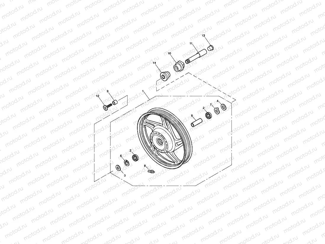 Front Wheel 469050