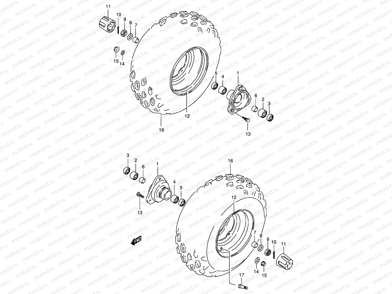 FRONT WHEEL