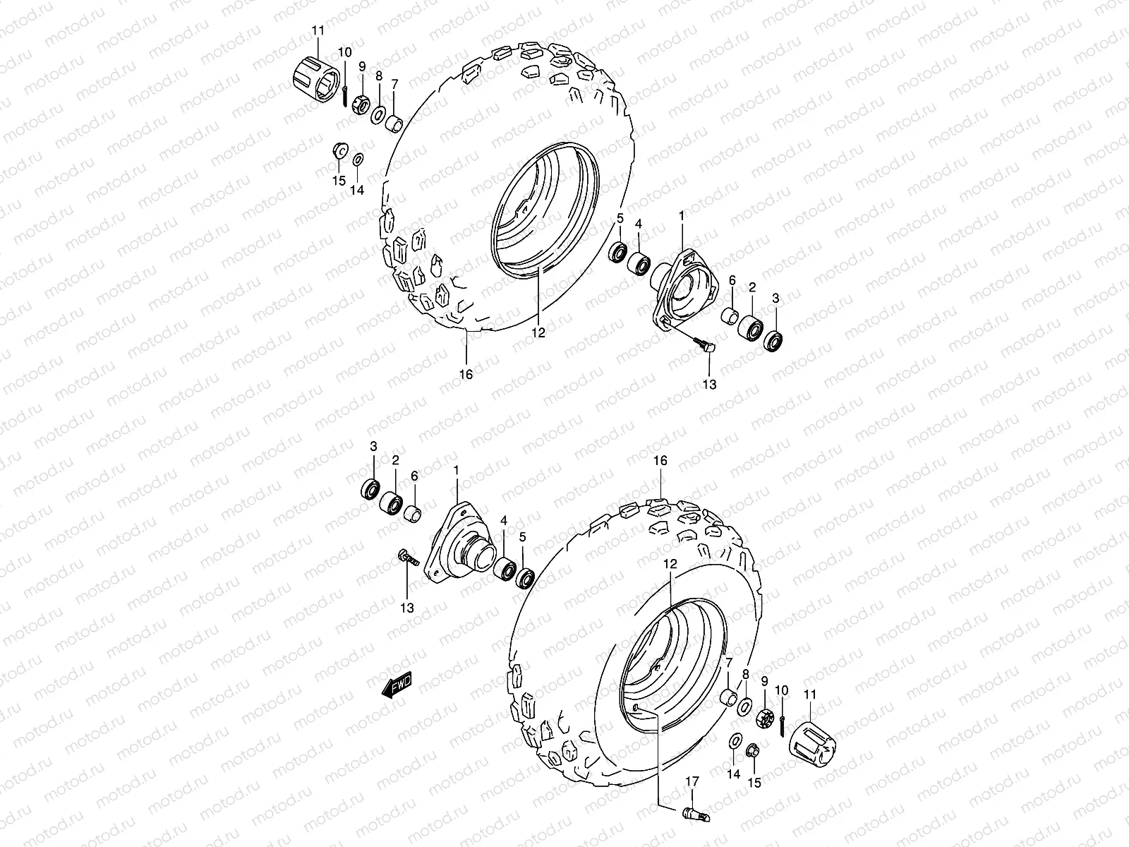 FRONT WHEEL