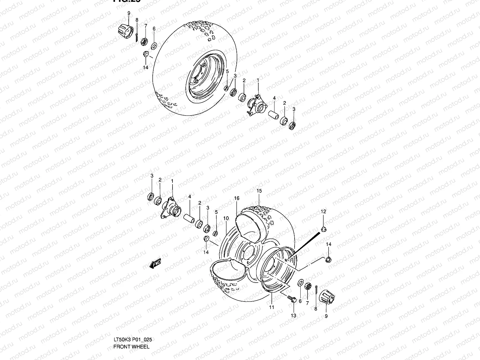 FRONT WHEEL