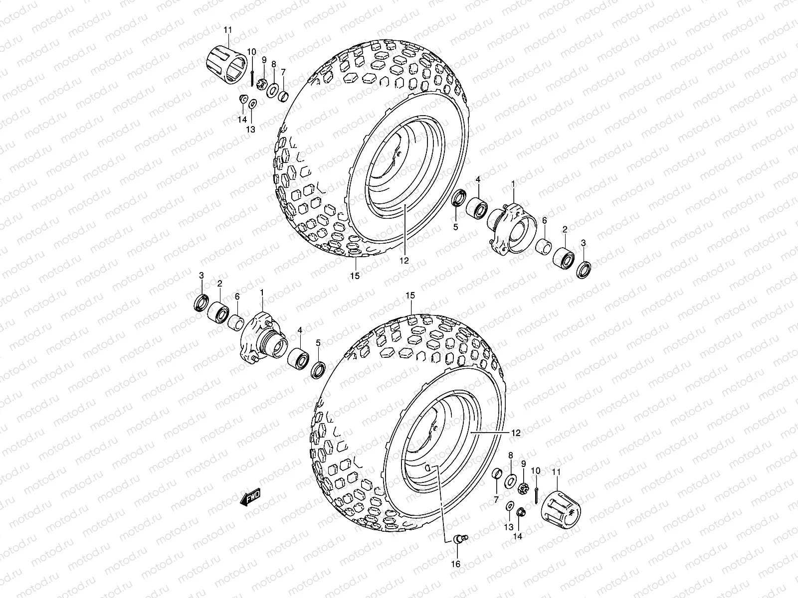 FRONT WHEEL