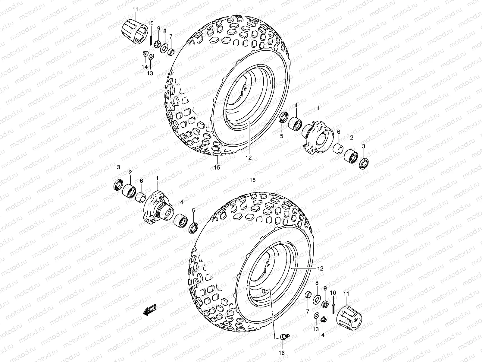 FRONT WHEEL