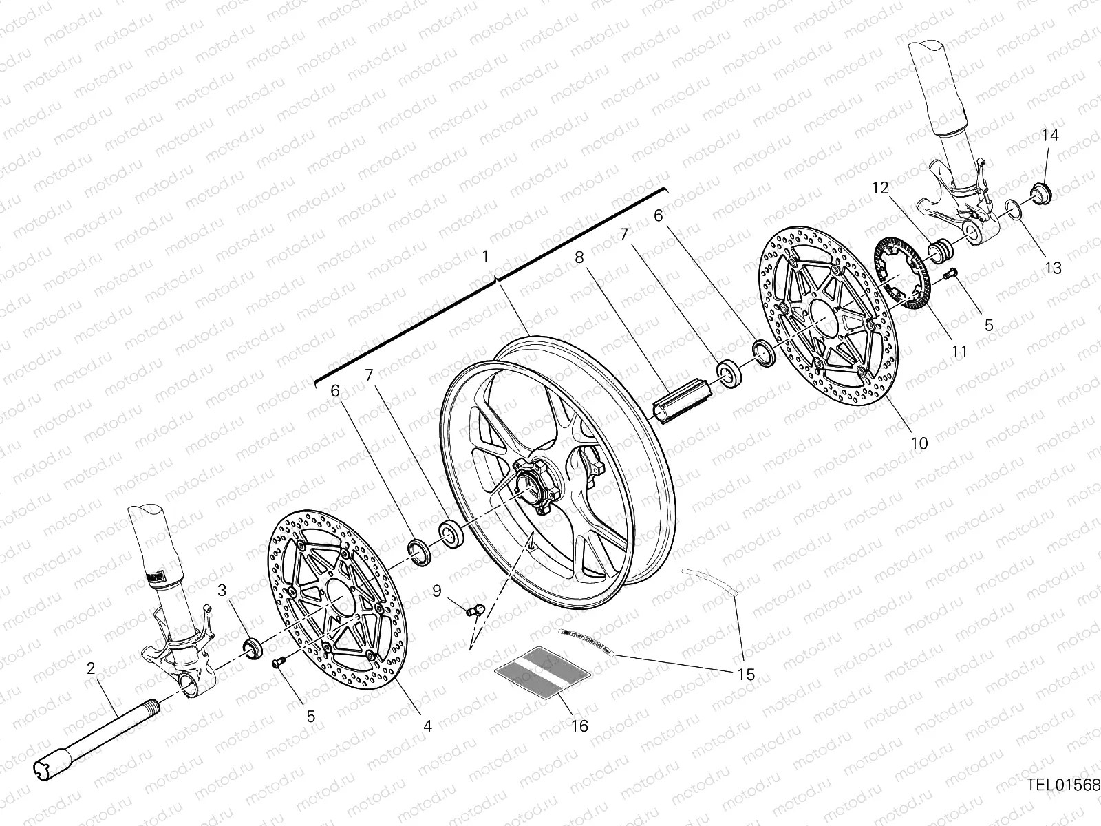 FRONT WHEEL