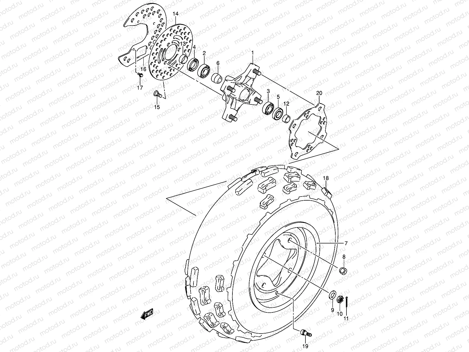 FRONT WHEEL