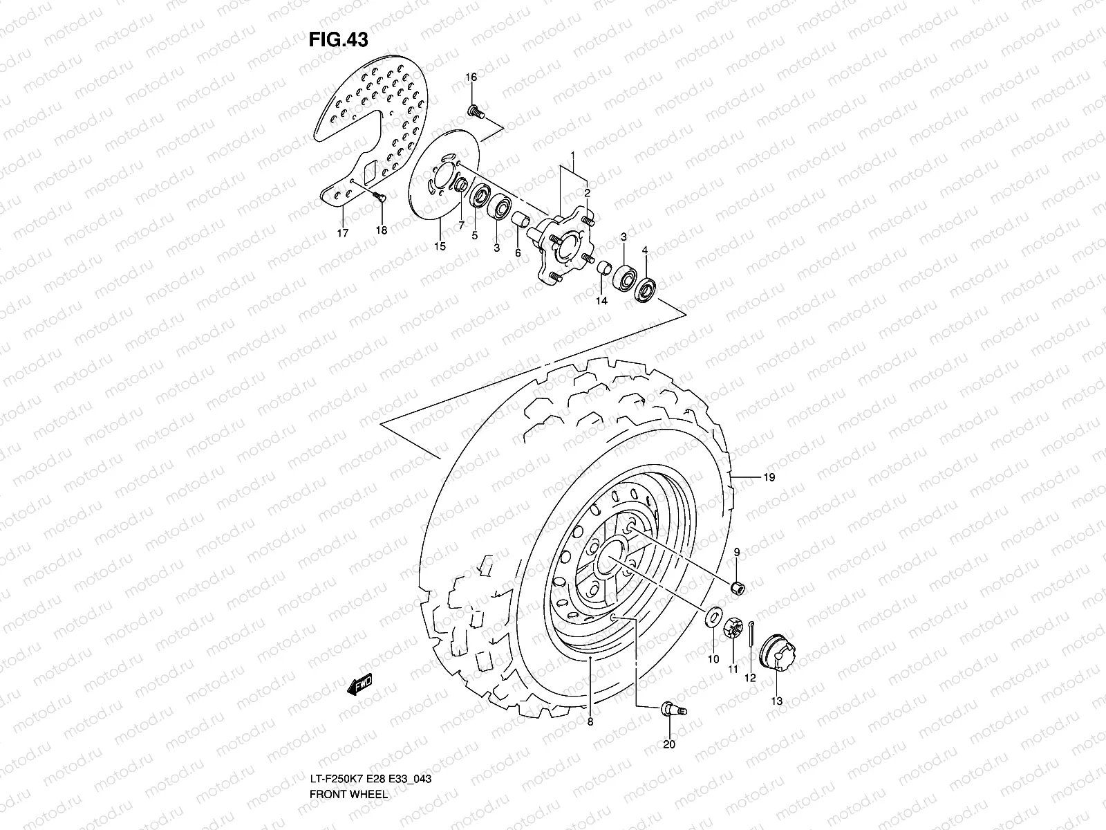 FRONT WHEEL