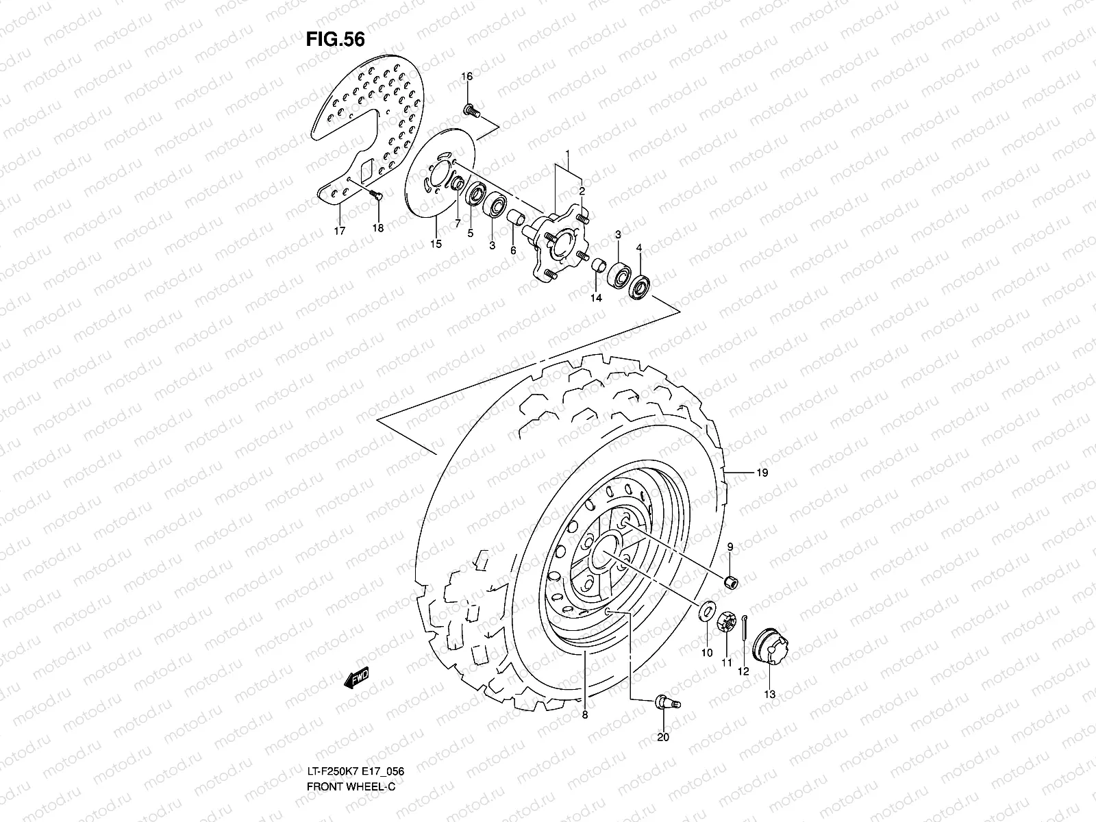 FRONT WHEEL