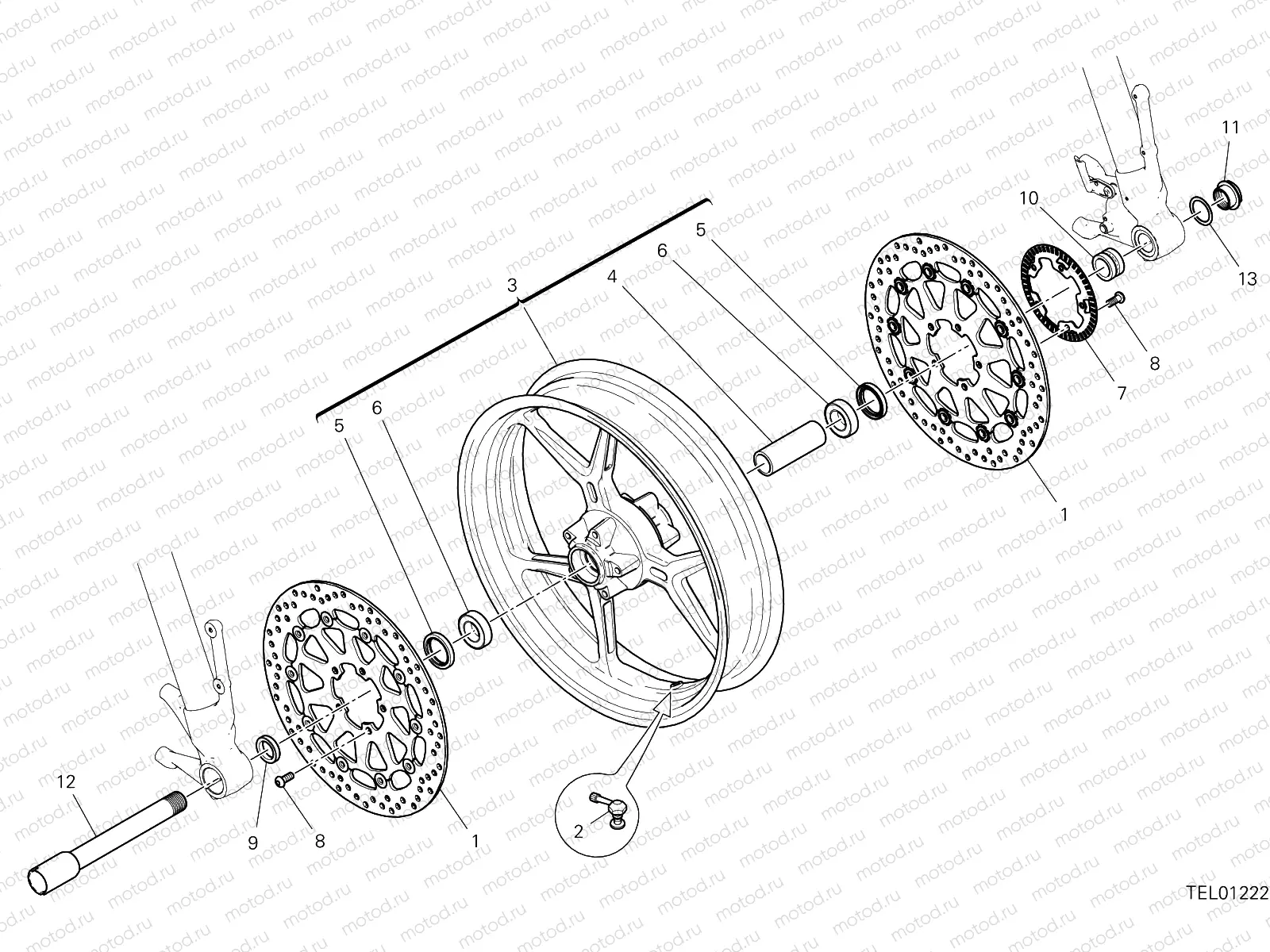 FRONT WHEEL