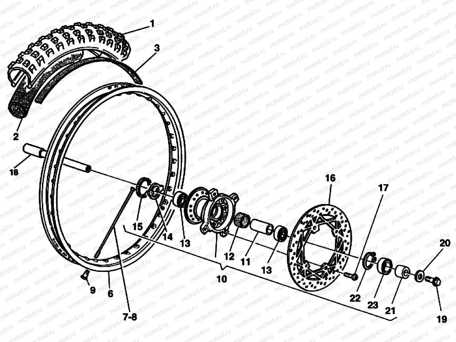 FRONT WHEEL