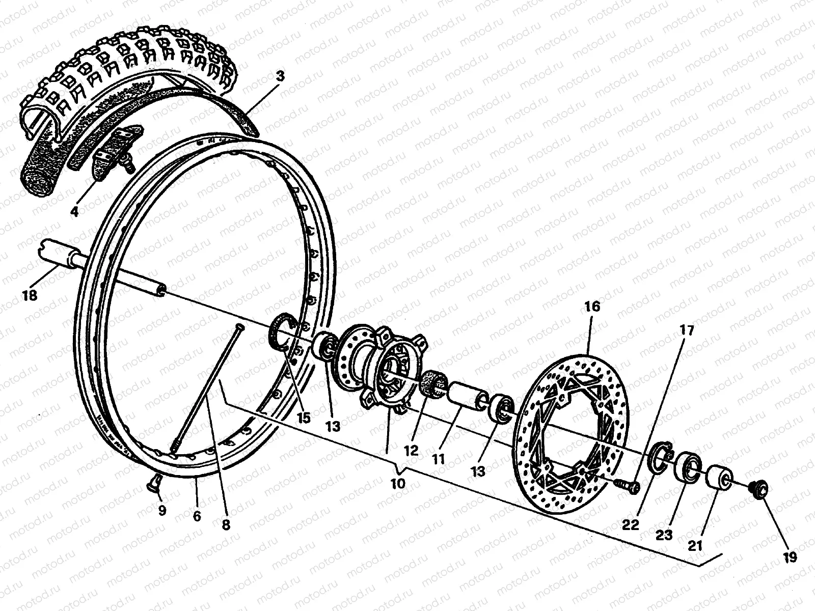 FRONT WHEEL
