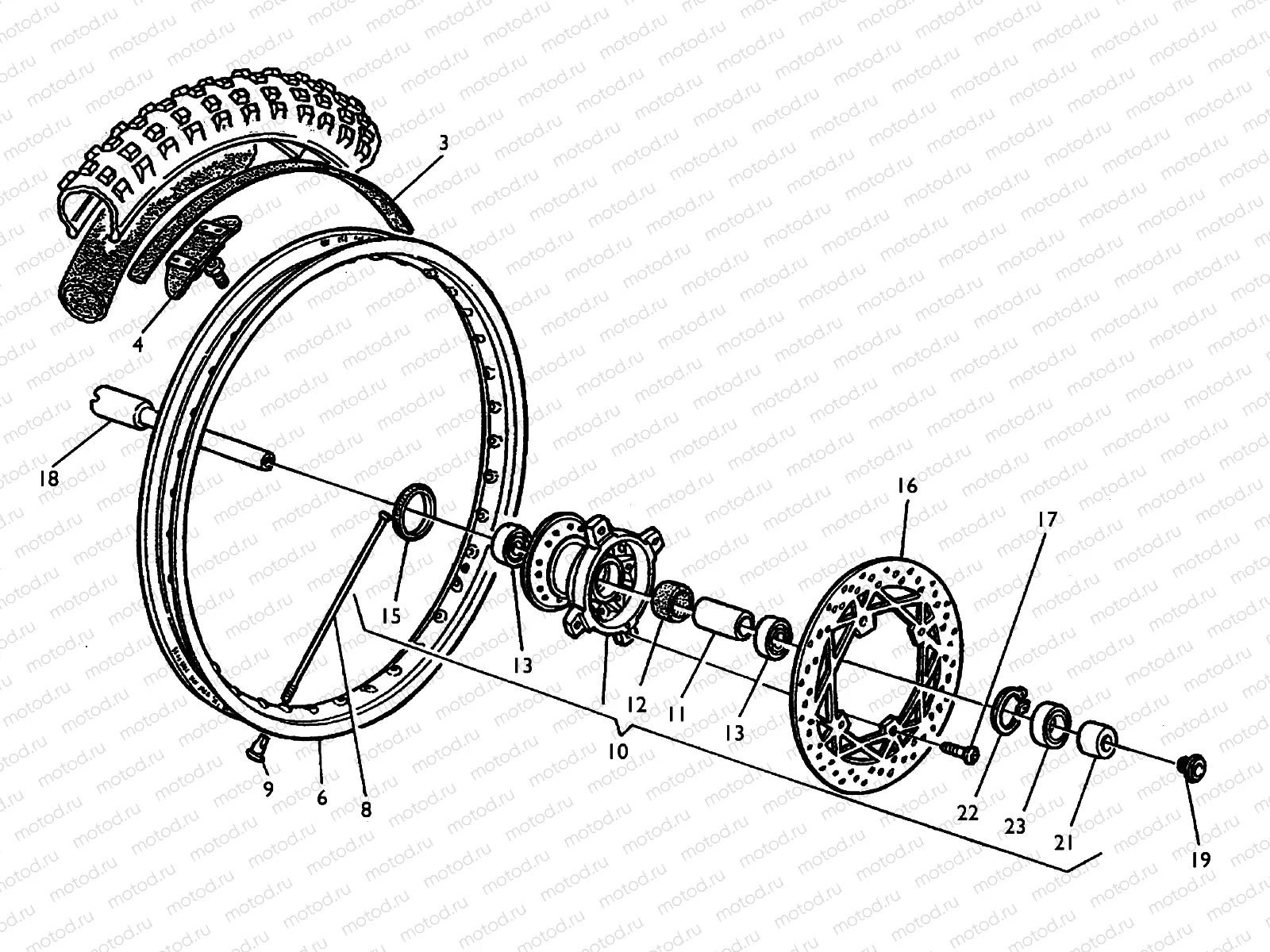 FRONT WHEEL