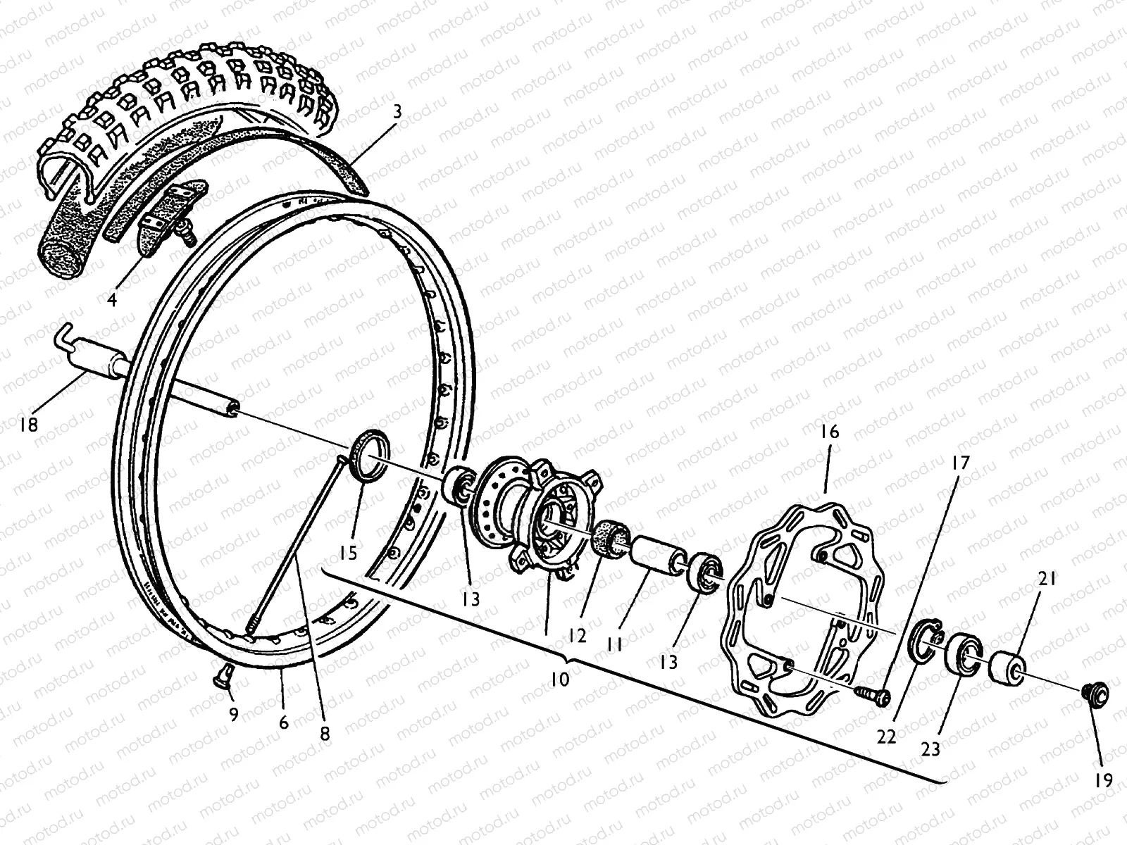 FRONT WHEEL
