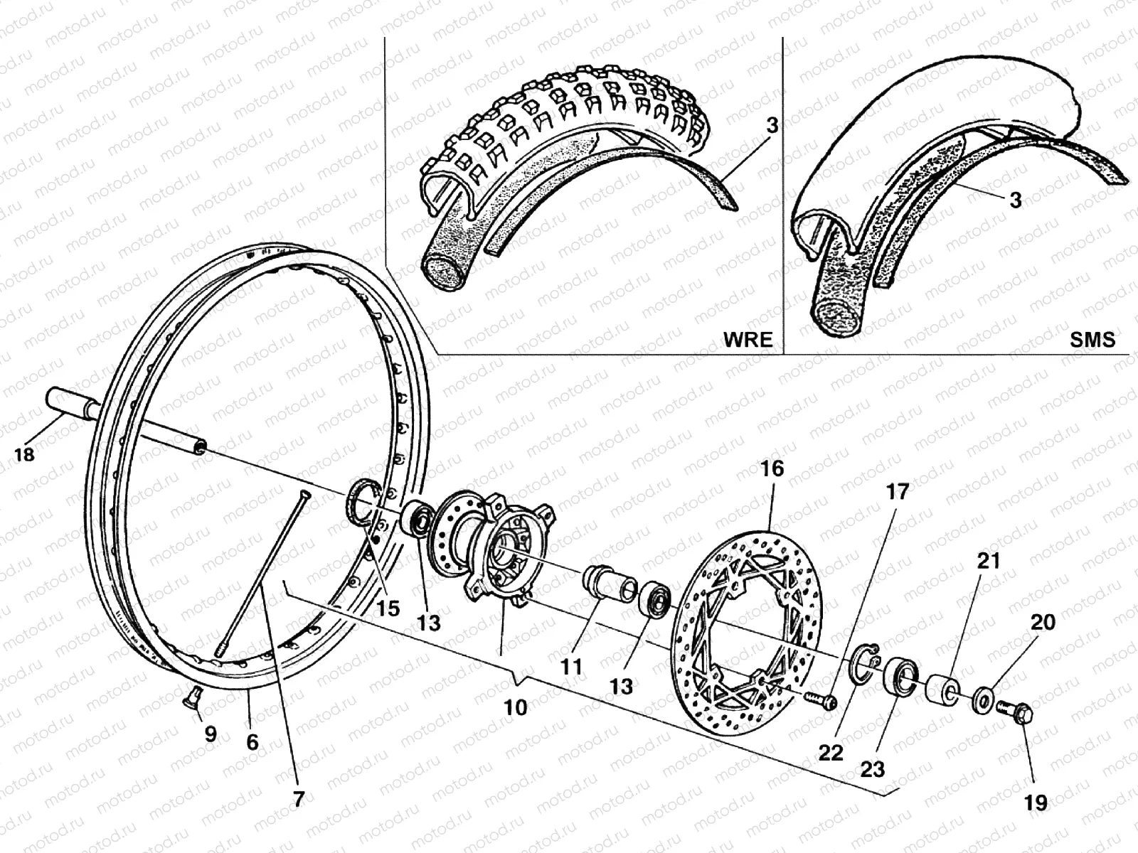FRONT WHEEL