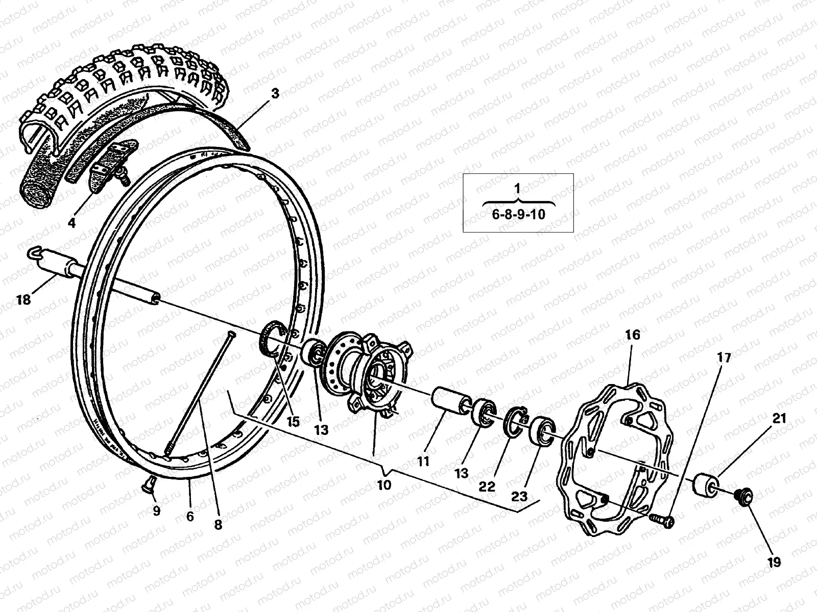 FRONT WHEEL