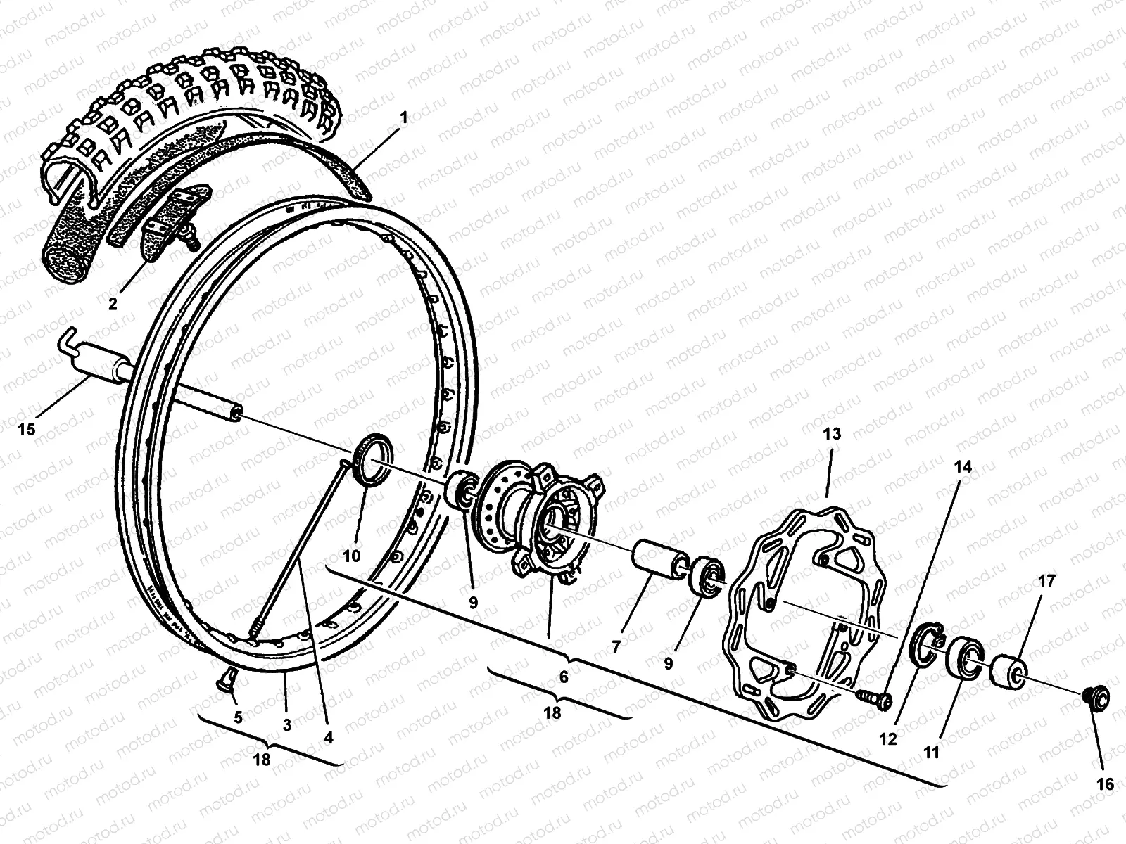 FRONT WHEEL
