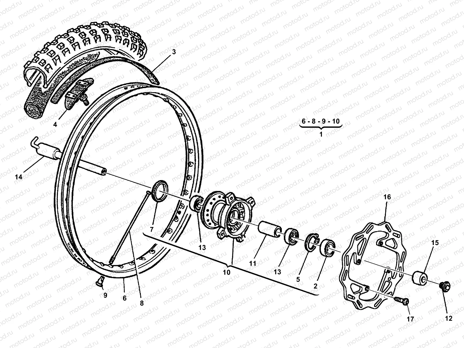 FRONT WHEEL