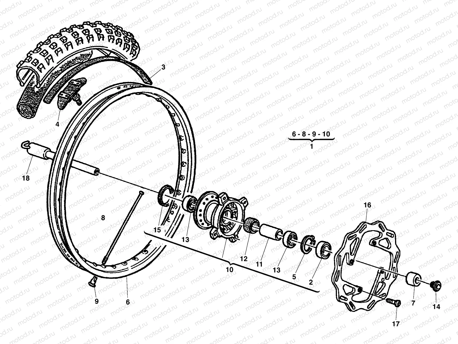 FRONT WHEEL