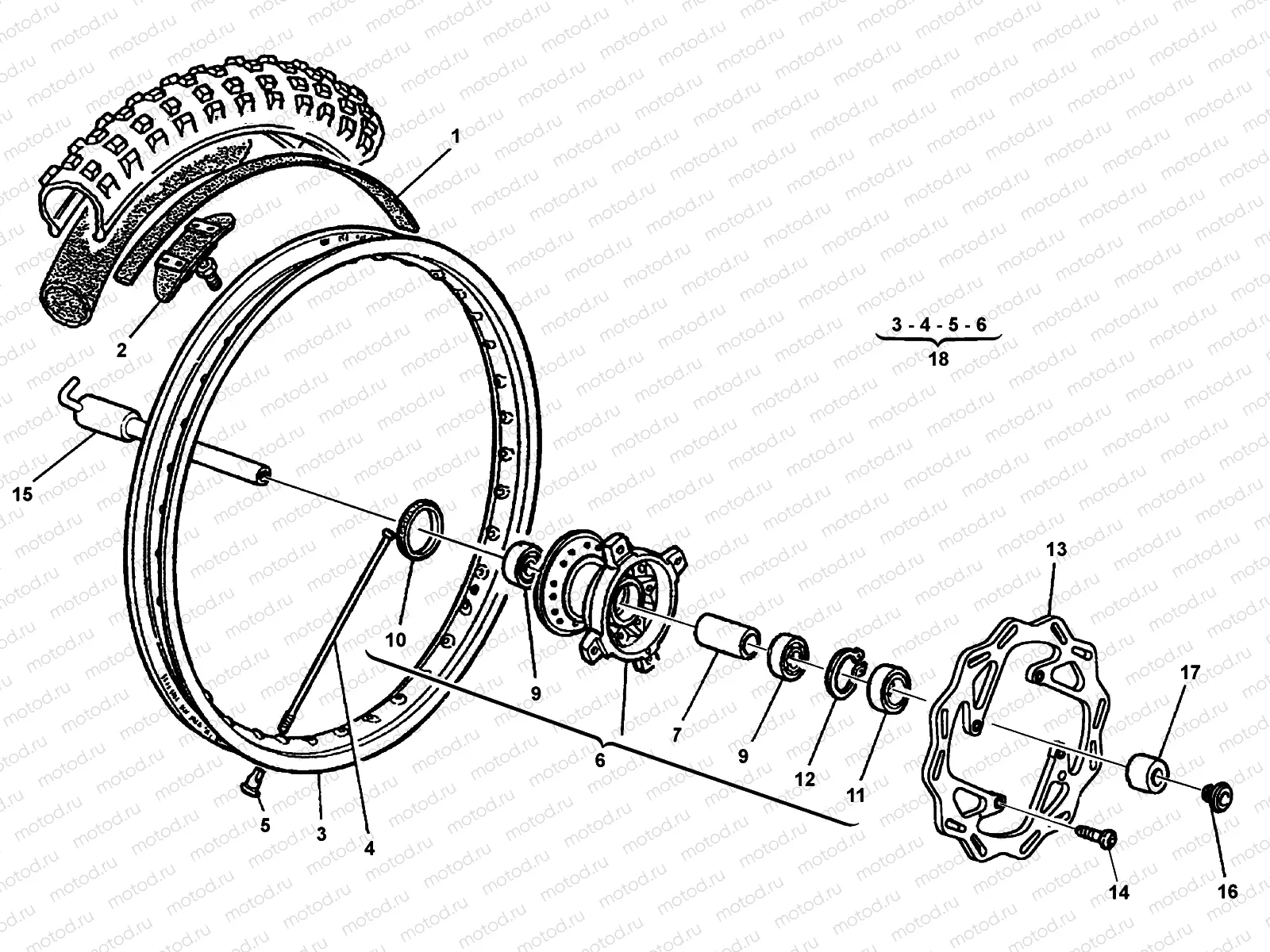 FRONT WHEEL