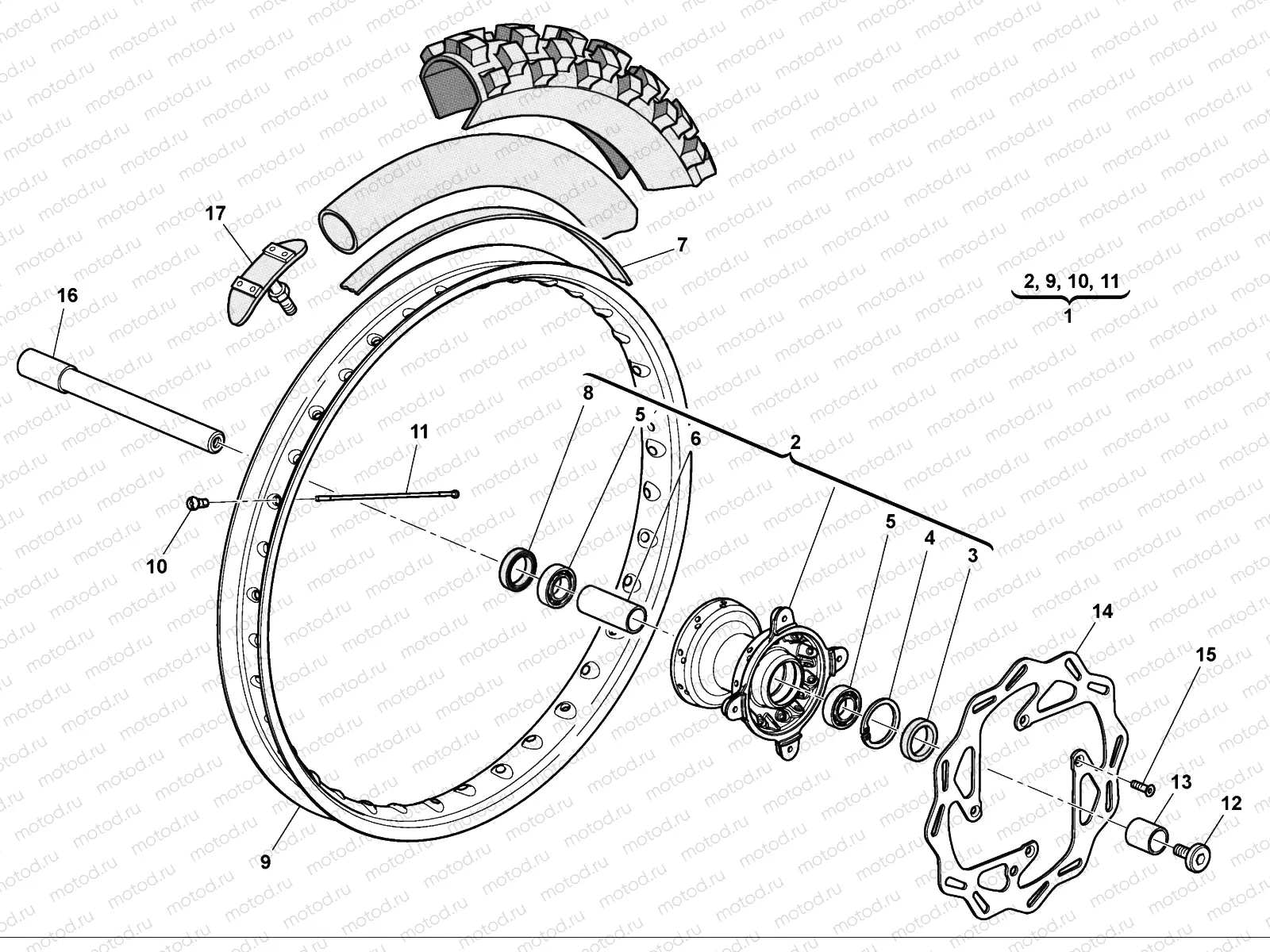 FRONT WHEEL