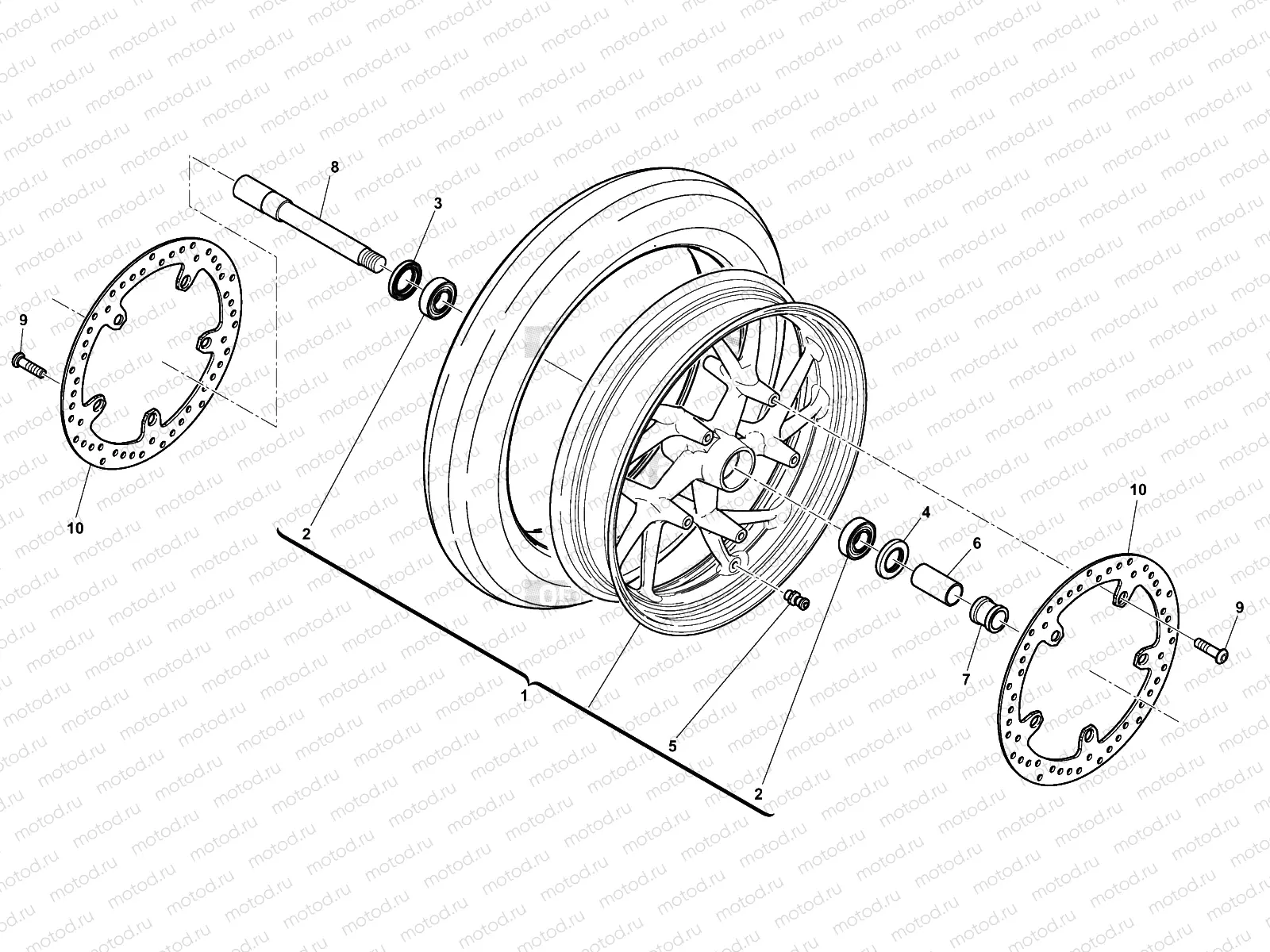 FRONT WHEEL