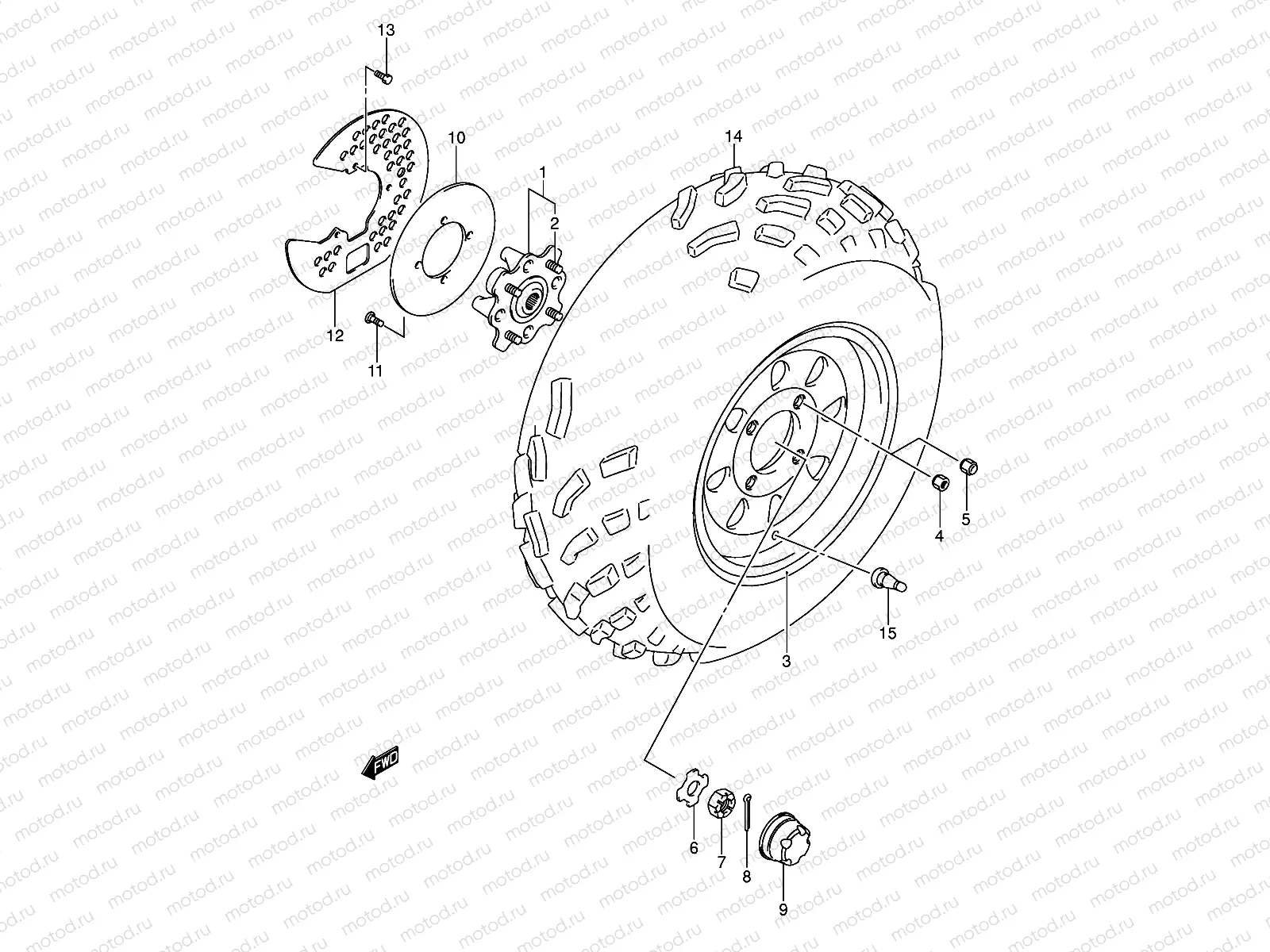 FRONT WHEEL