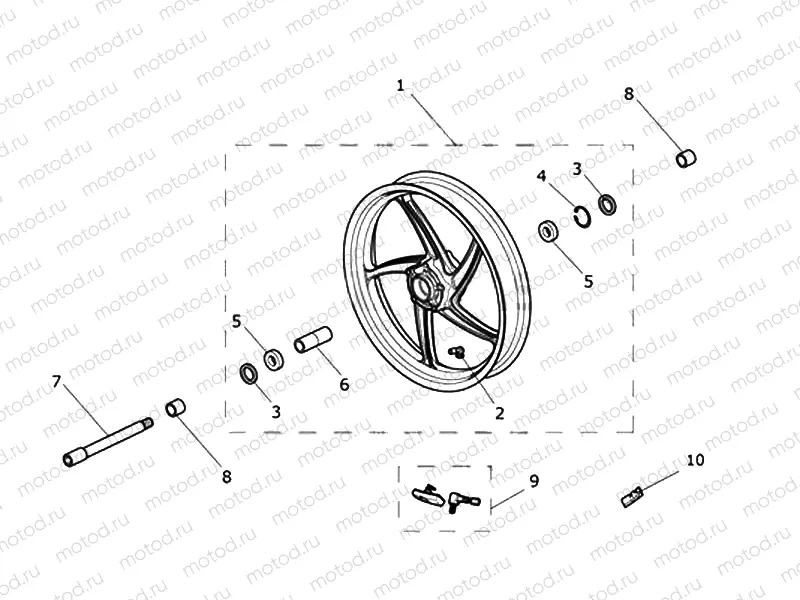 Front Wheel 602552