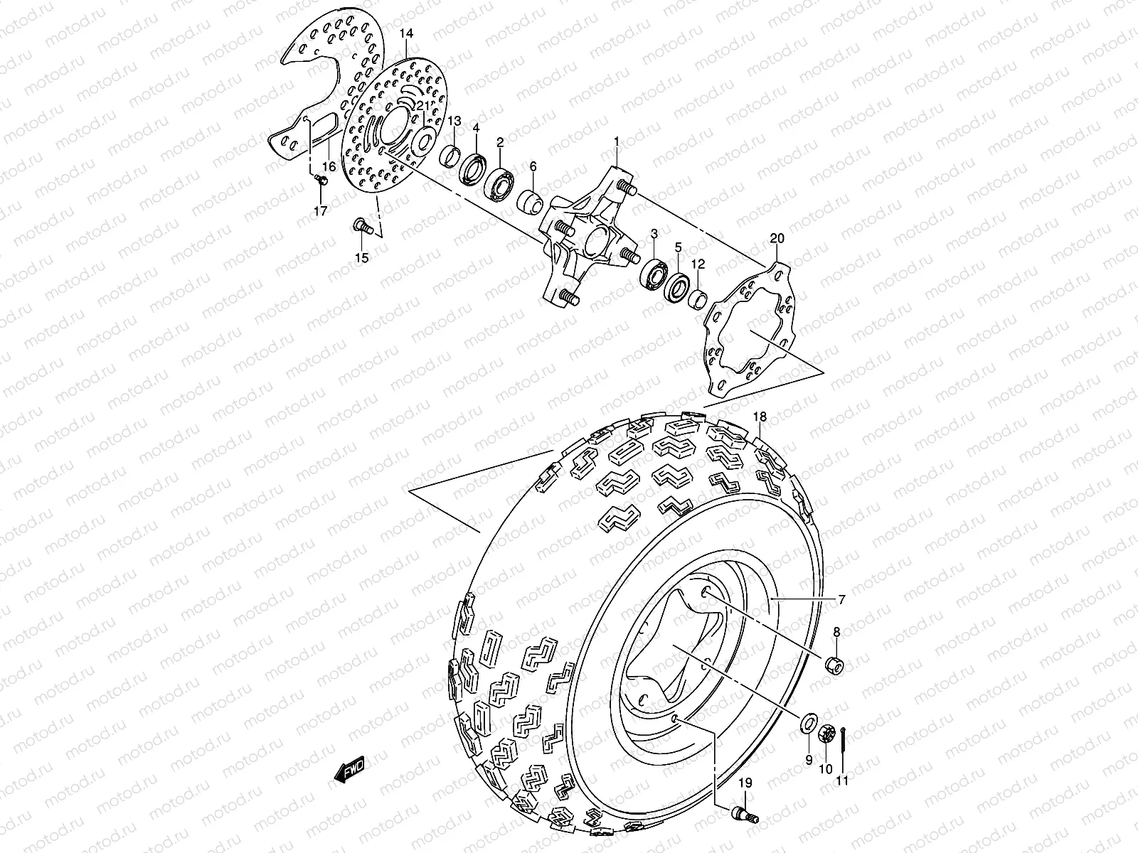 FRONT WHEEL