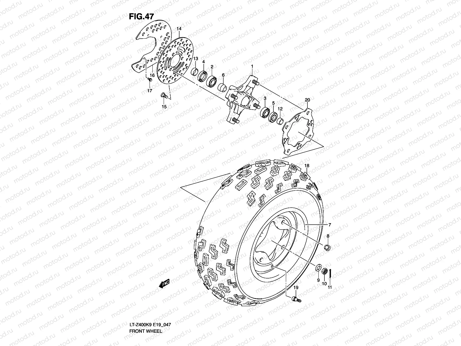 FRONT WHEEL