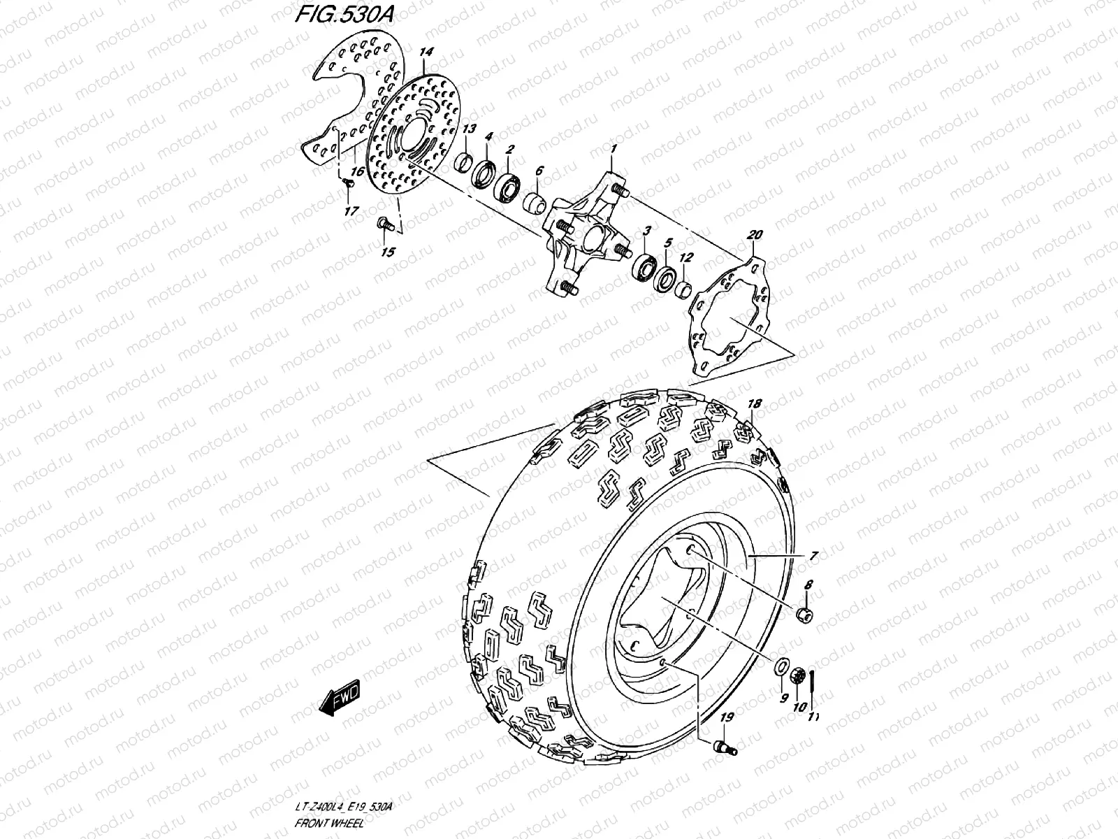 FRONT WHEEL