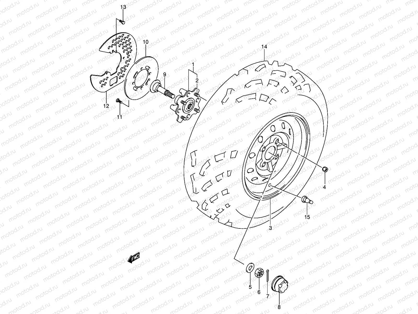 FRONT WHEEL
