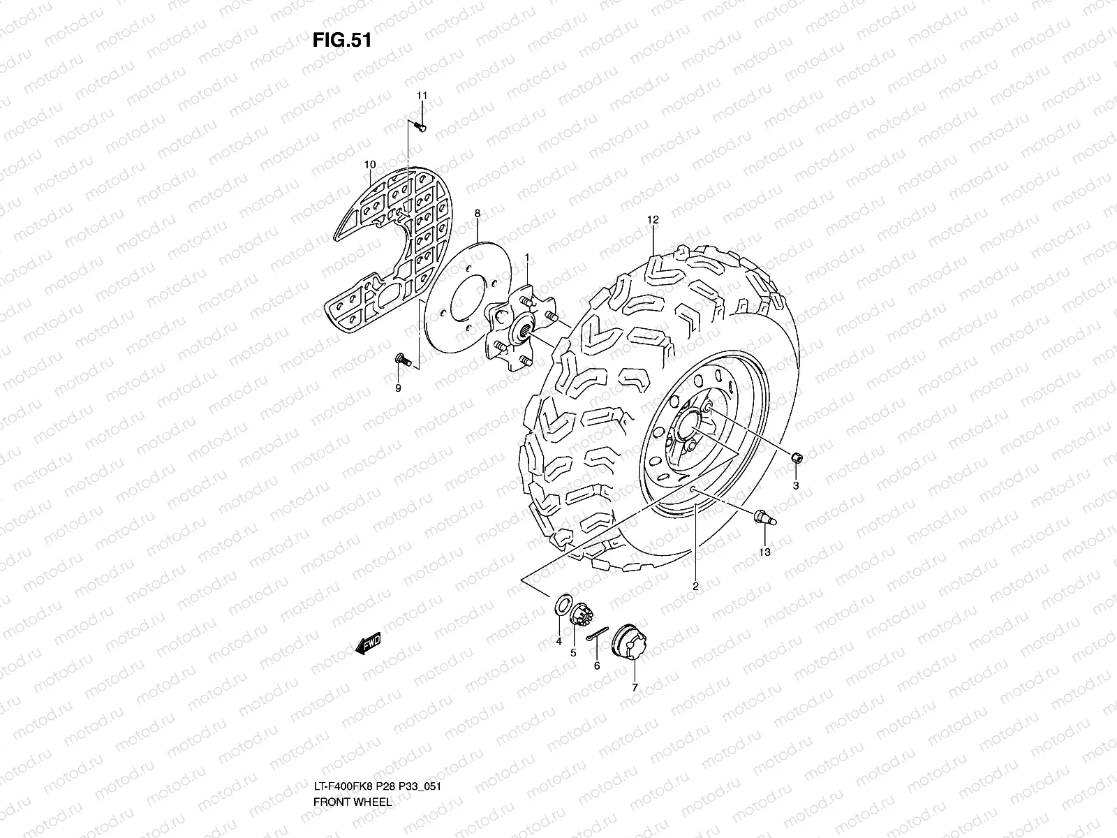 FRONT WHEEL