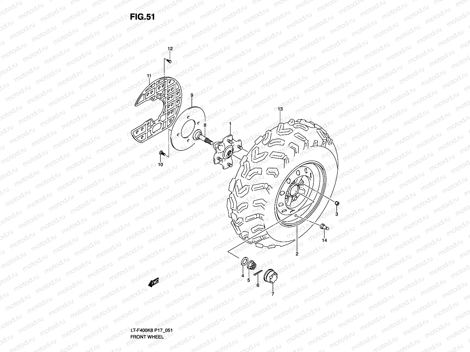 FRONT WHEEL