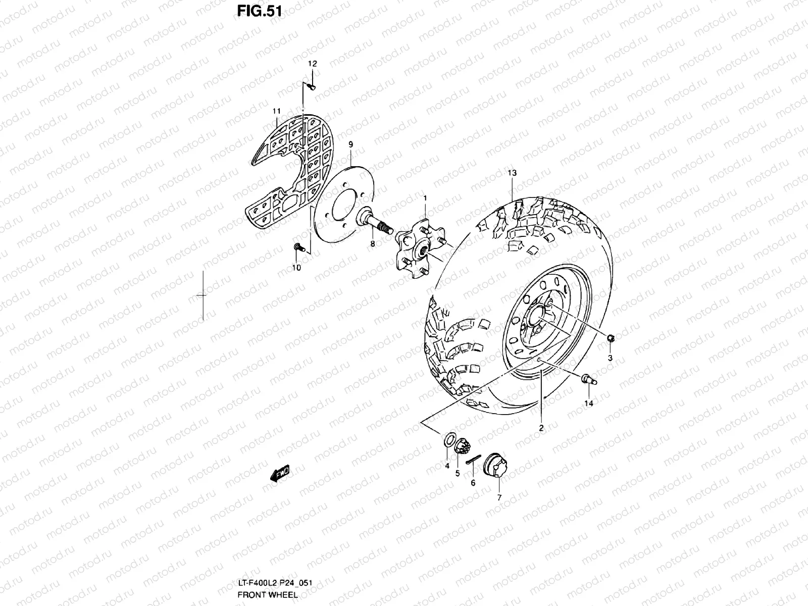 FRONT WHEEL