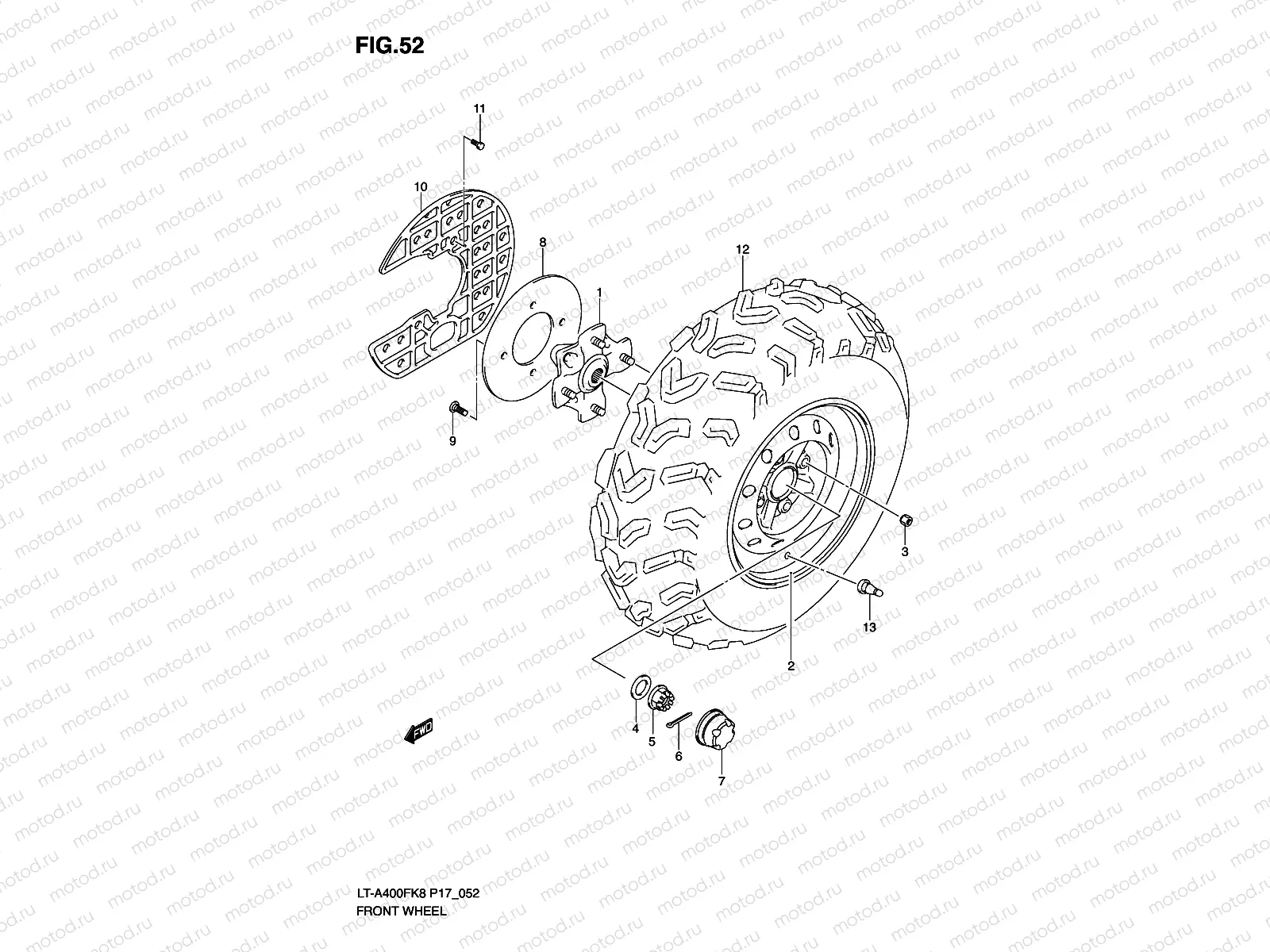 FRONT WHEEL