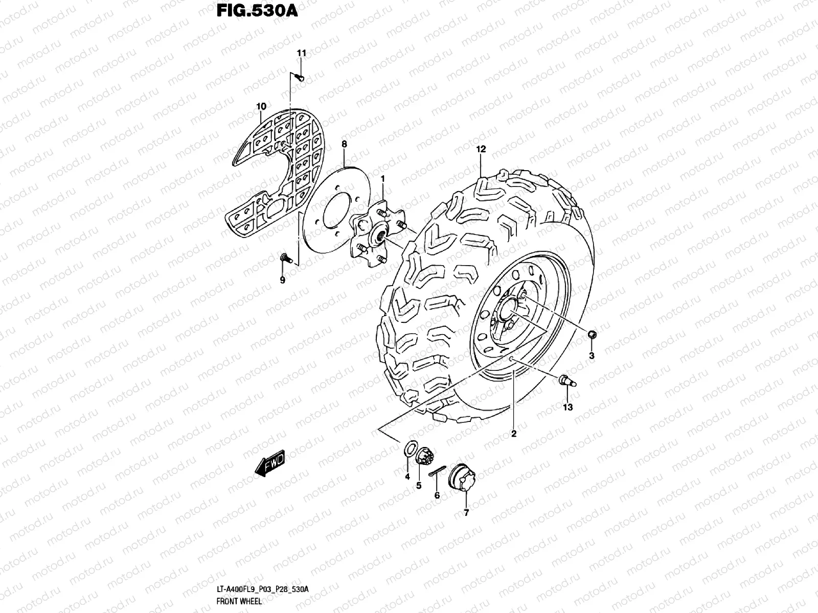 FRONT WHEEL