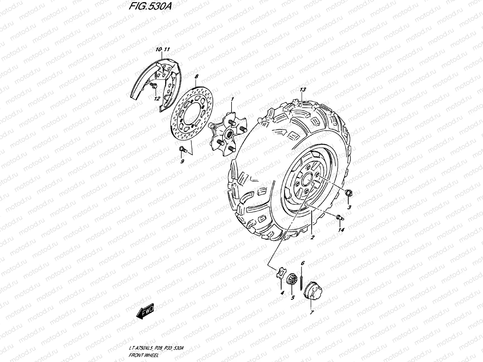 FRONT WHEEL