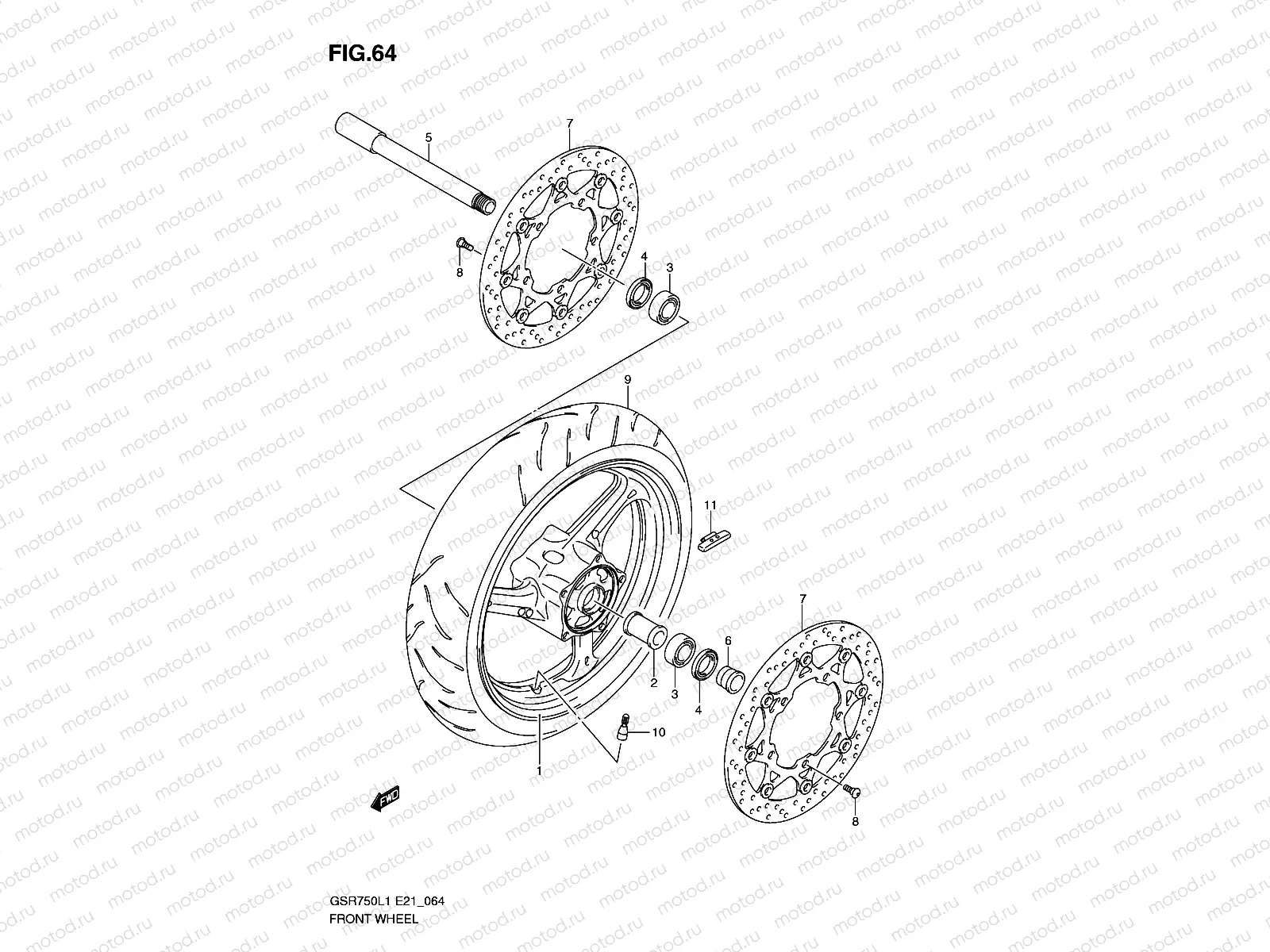 FRONT WHEEL