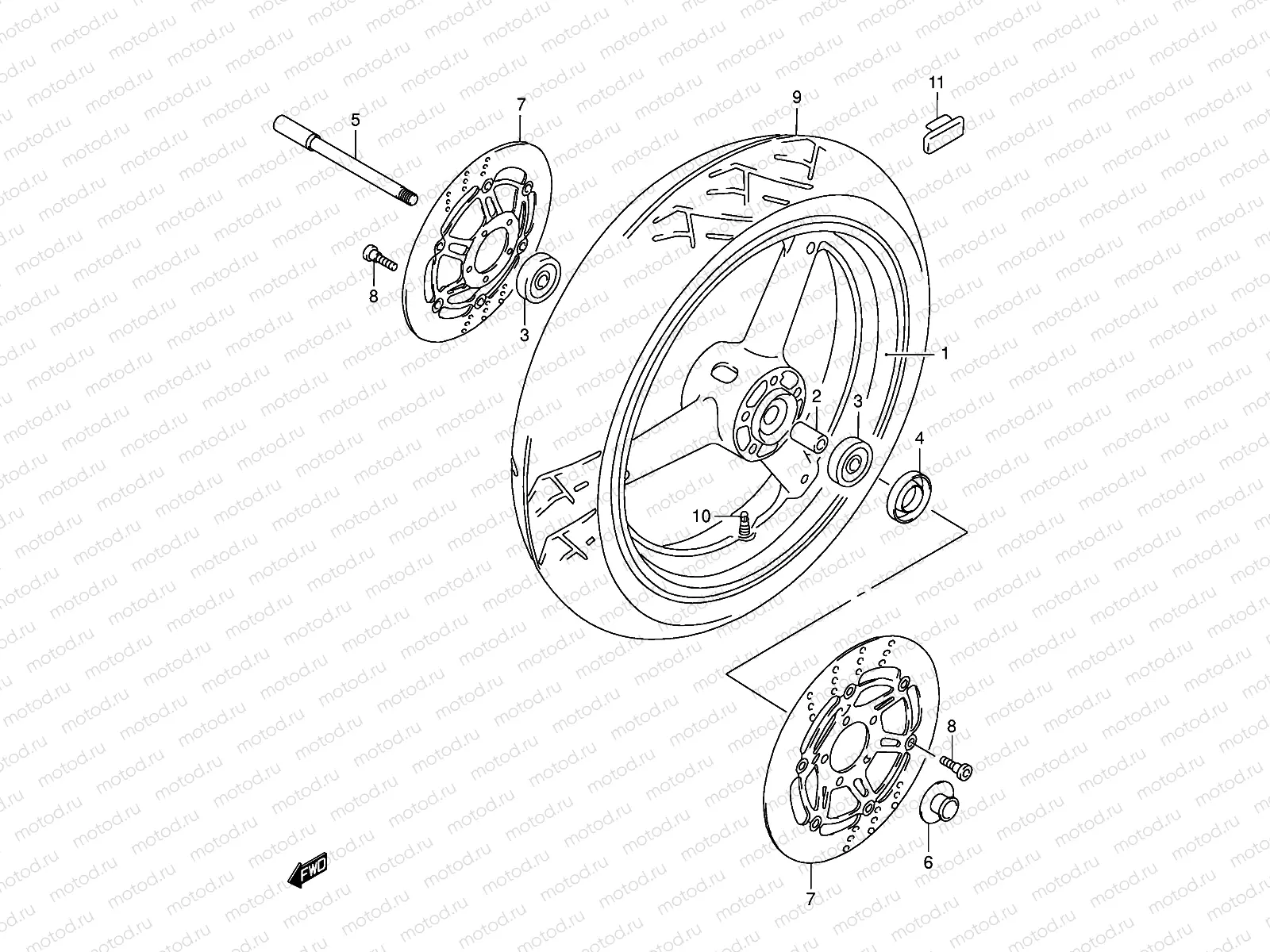 FRONT WHEEL