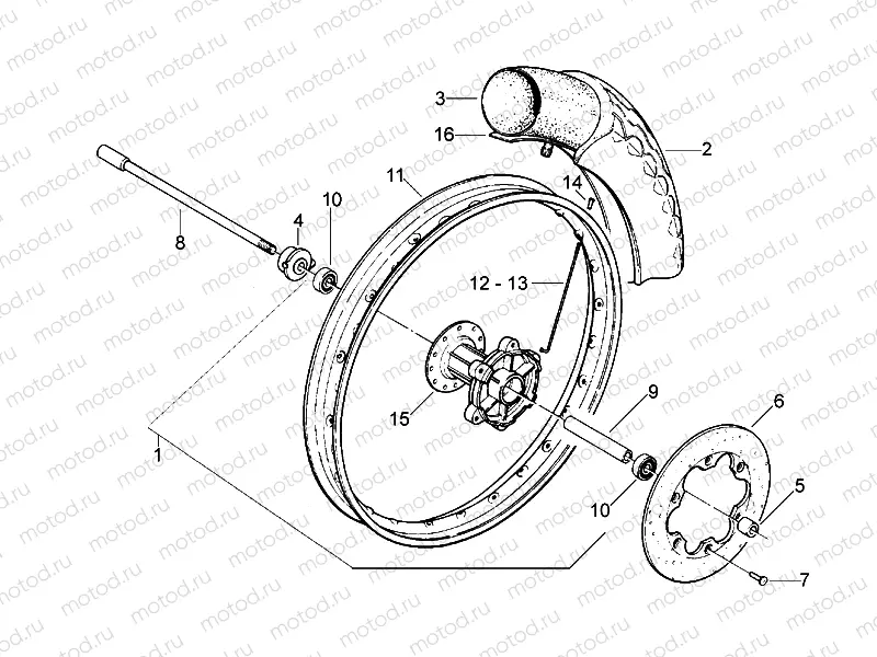 Front wheel