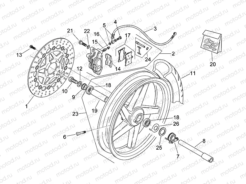 Front wheel