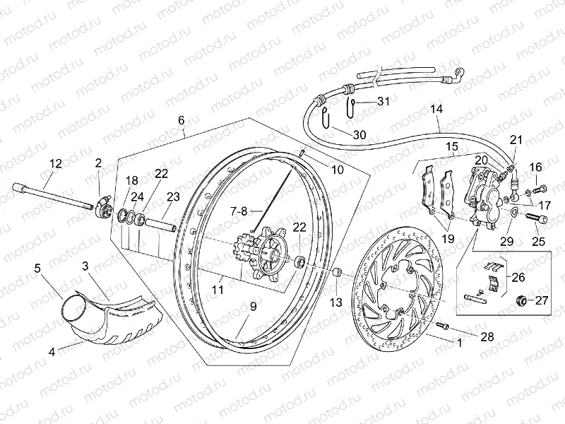 Front wheel