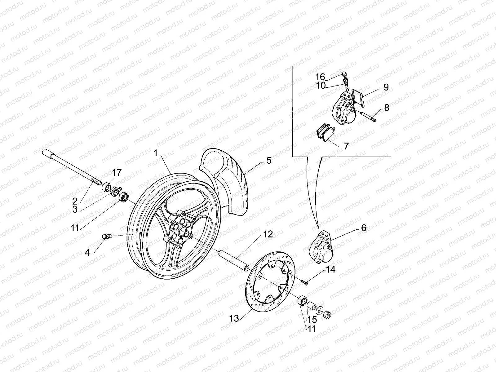 Front wheel
