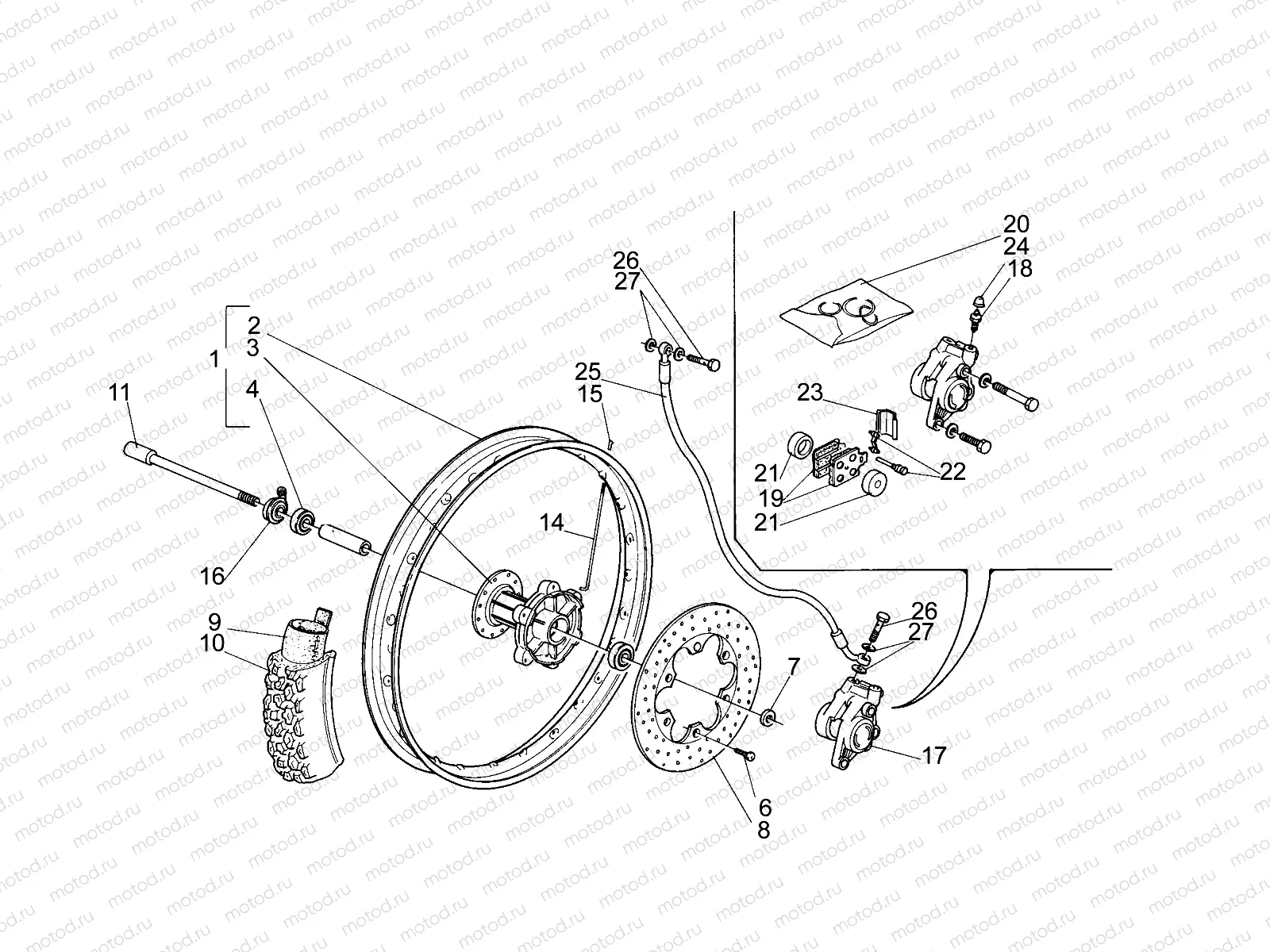 Front wheel