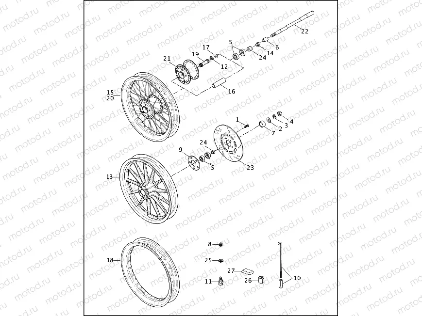 FRONT WHEEL