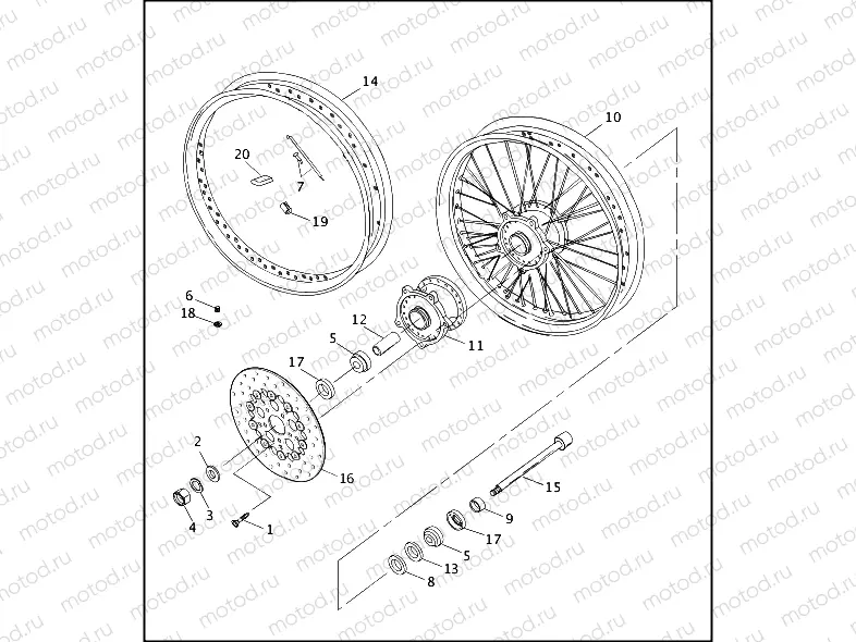 FRONT WHEEL