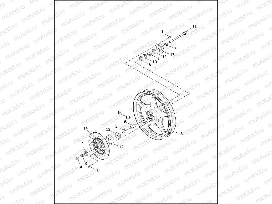 FRONT WHEEL