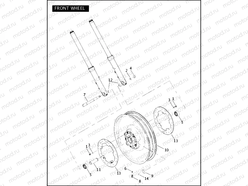 FRONT WHEEL